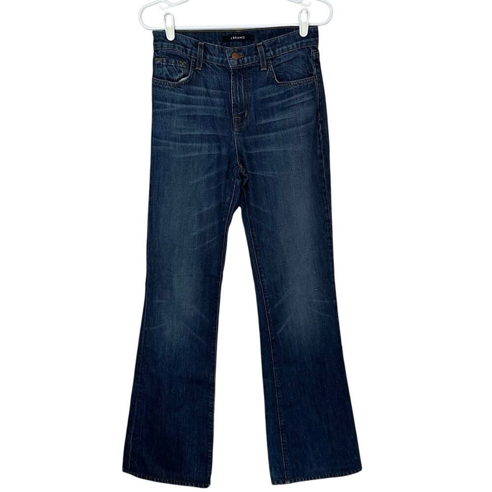 J Brand Sabine High Rise Relaxed Flare Denim Jeans Size 25 Maggie May Boho